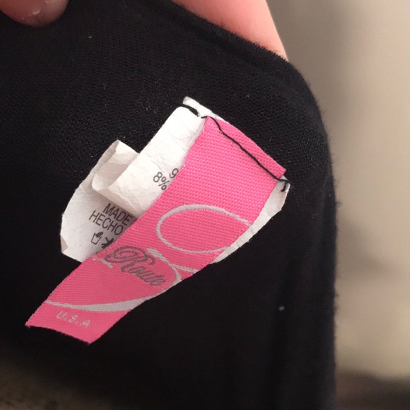 ✨ROUTE BLACK ONE SHOULDER FITTED DRESS✨ - Picture 4 of 4